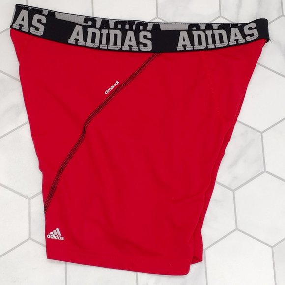 Excellent Used Condition Men's ADIDAS Stay Cool Performance Boxer Briefs Red - L - Picture 3 of 9